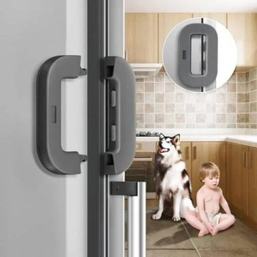 Child Safety Refrigerator Lock – Cabinet, Fridge, and Freezer Door Lock for Secure Protection