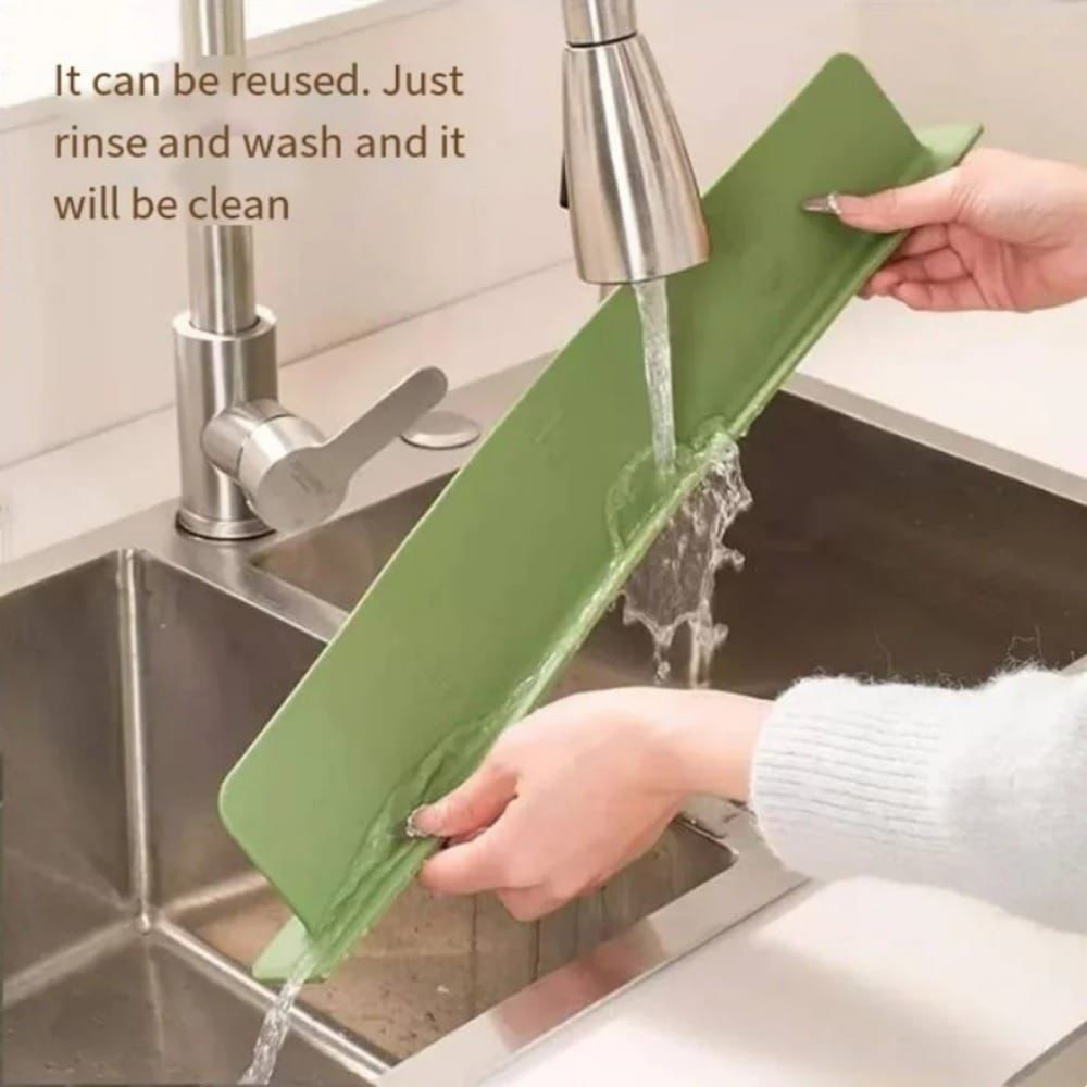 Silicon Sink Splash Guard (double suction)