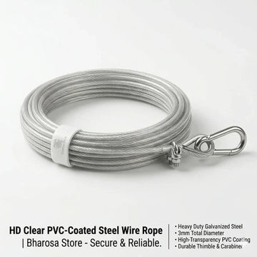 (FREE HOME DELIVERY) Multi-Use Strong Steel Wire with Hooks